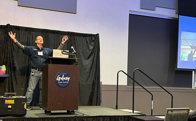 Timothy Madere, Urban Rodentologist, covered many aspects of rodent behavior.
