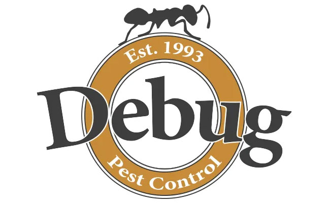 LOGO: DEBUG PEST CONTROL