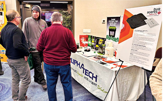 EXPANDING LINE-UP Barry Pitkoff, a Liphatech district sales and technical manager, discusses how the company’s portfolio expands each year — in target pests, active ingredients, modes of action and delivery system.