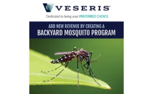 graphic promoting Veseris mosquito control offerings